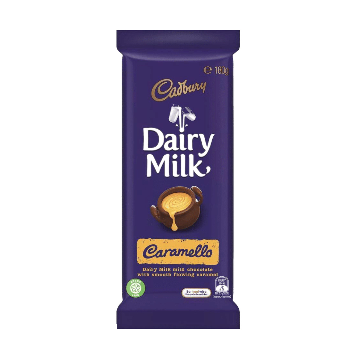 Australian Cadbury Dairy Milk Caramello 180g RRP 5.99 CLEARANCE XL 4.50